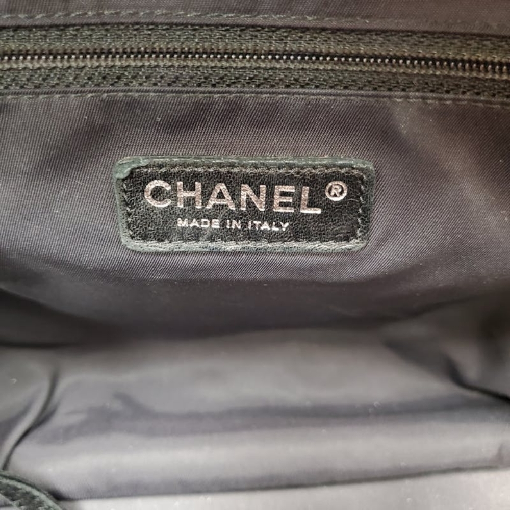 Chanel Paris Biarritz Bowler Bag Coated Canvas Entrupy Authenticated - Picture 12 of 12